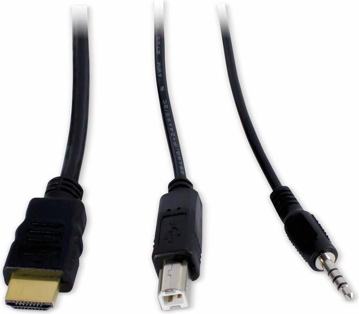 Actual product image Intertech KVM AS-41HA HDMI HDMI, USB