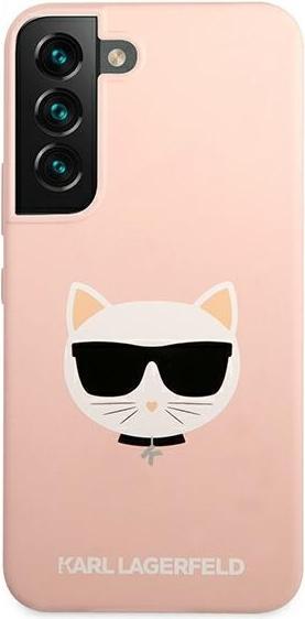 Immagine prodotto Karl Lagerfeld KLHCS22MSLCHPI Custodia rigida per S22 + S906, rosa (Samsung Galaxy S22+)