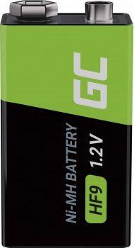 Produktbild GreenCell Batteries Rechargeable 2x 9V HF9 Ni-MH 250mAh - Batterie - 9V-Block (2 Stk., 9V Block, D, 250 mAh)