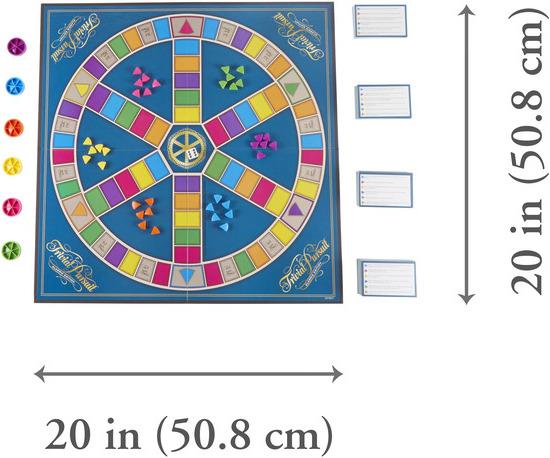 Immagine prodotto Hasbro Gaming Gioco Trivial Pursuit: edizione classica gioco da tavolo educativo (Danese)