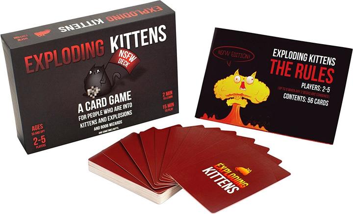 Produktbild Exploding Kittens NSFW Deck (Englisch)