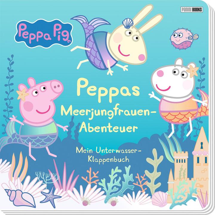 Immagine prodotto Panini Peppa Pig Peppas Meerjungfrauen-Abenteuer - Mein Unterwasse (Tedesco)