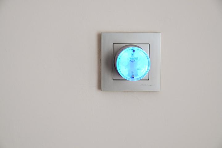 Actual product image Shelly WLAN socket outlet Plug S Gen3, Matter, white, 3 pieces
