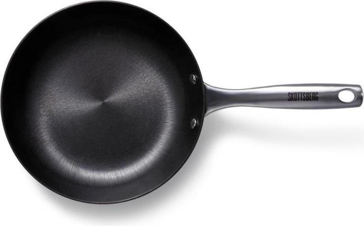 Actual product image Skottsberg Cast Iron 28 pan, PFOA free, Lightweight cast iron, Stainless steel handle (28 cm, Pan set + pot set, Cast iron)