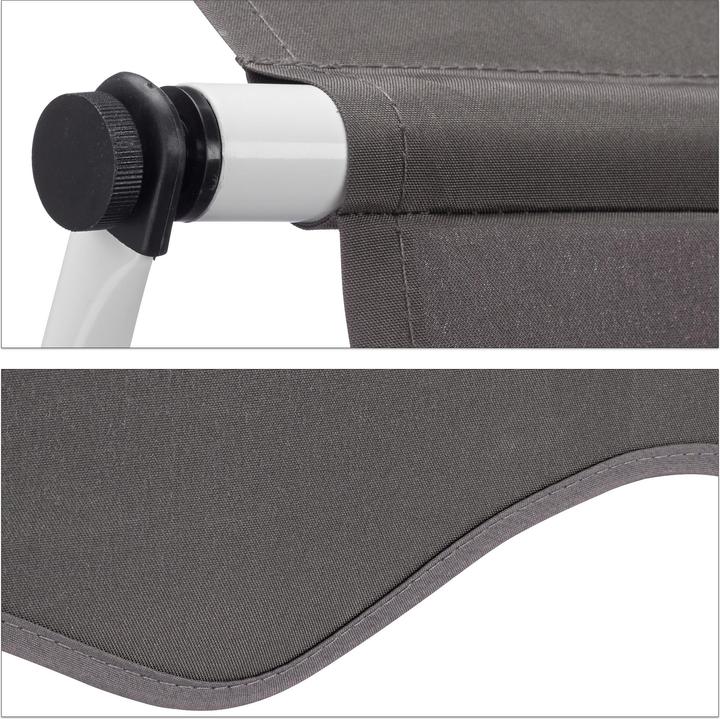 Actual product image Relaxdays Telescopic Balcony Awning (2.50 m)