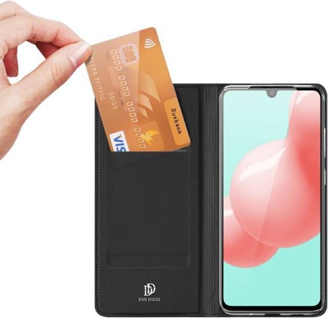 Produktbild Dux Ducis Galaxy A41 - Leder Flip Folio Case schwarz