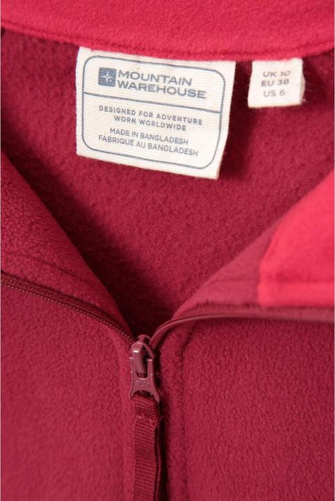 Immagine prodotto Mountain Warehouse Montana Felpa in Pile Mezza Cerniera Donna (44 D)