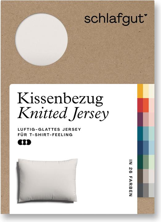 Image du produit schlafgut Knitted Jersey (Housse de couette, 60 x 80 cm)