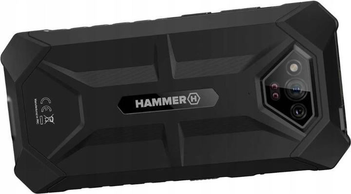 Actual product image Myphone Hammer Iron V LTE 6/64GB czarny (64 GB, Black, 6.50", Dual SIM, 50 Mpx)