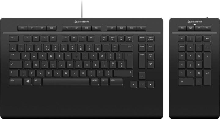 Actual product image 3Dconnexion Keyboard Pro with Numpad UK QWERTY (Eng. Int., Cable)