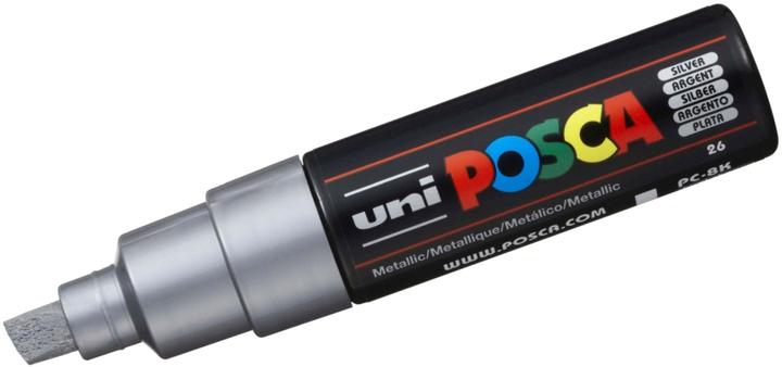 Produktbild Posca Marker PC-8K Keilspitze (Silber, 8 mm, 1 x)