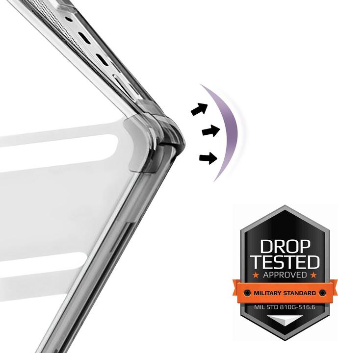 Actual product image Supcase Case UNICORN BEETLE CLEAR MACBOOK PRO 14 2021 Black (14.20", Apple)