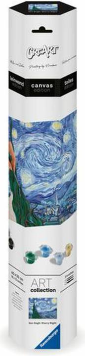Ravensburger CreArt - Pittura per numeri 23915 - Collezione ART: Notte stellata (Van Gogh) - a partire da 14