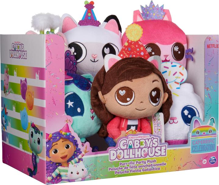 Gabby's Dollhouse Plush Celebration (Assorted) (24.87 cm)