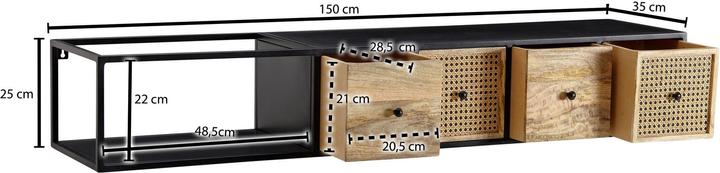 Productafbeelding Wohnling Hangend (150 x 35 x 25 cm)