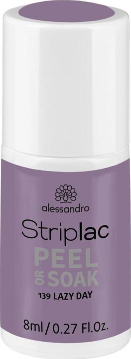 Immagine prodotto Alessandro Striplac Peel o Soak (139, Giornata pigra, Smalto pelabile)