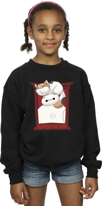 Produktbild Disney Big Hero 6 Baymax Frame Support Sweatshirt Mädchen (128)