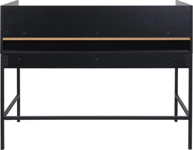 Image du produit Mendler Bureau HWC-J79, 120x50cm bois métal, aspect chêne