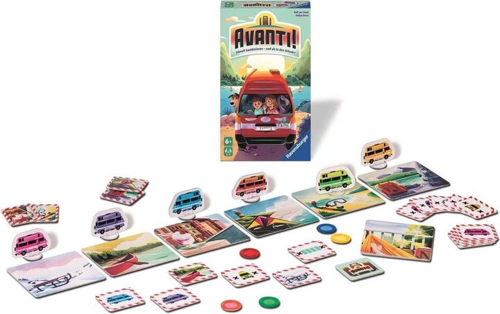 Actual product image Ravensburger Avanti (German, French, Italian)