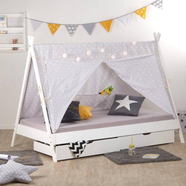 Immagine prodotto Homestyle4u Lettino TIPI con cassettiera (90 x 200 cm)