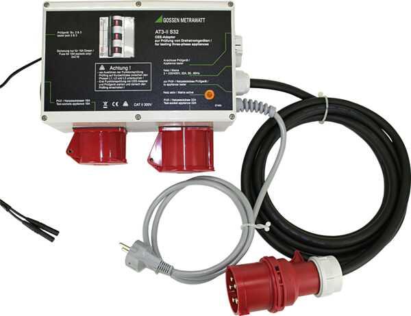 Gossen GOSS AT3-II S32 Adattatore DI 1 e 3 fasi, 16,32 A Z745X (Vari)