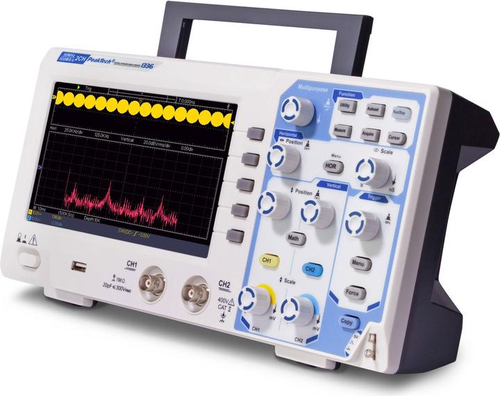 Actual product image Peaktech P 1336 Digital storage oscilloscope