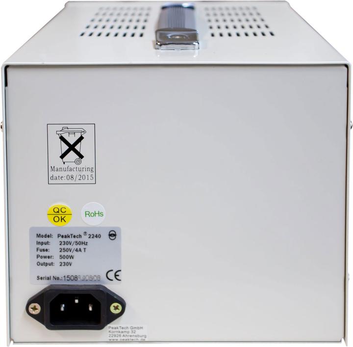 Produktbild Peaktech P 2240 Trenntransformator