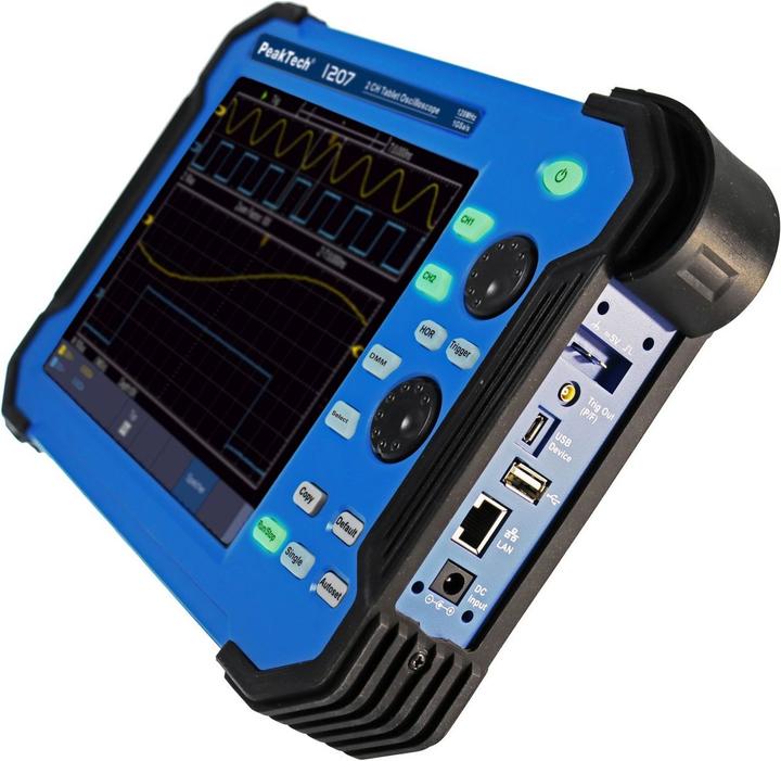 Actual product image Peaktech P 1207 Tablet oscilloscope