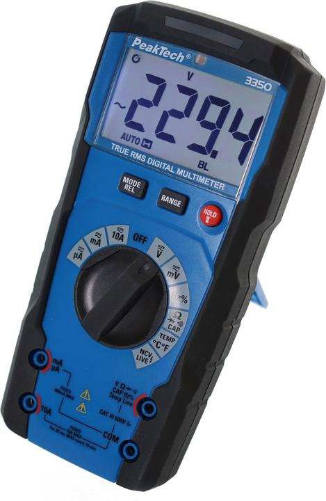 Actual product image Peaktech P 3350 True RMS digital multimeter (CAT III 600V)