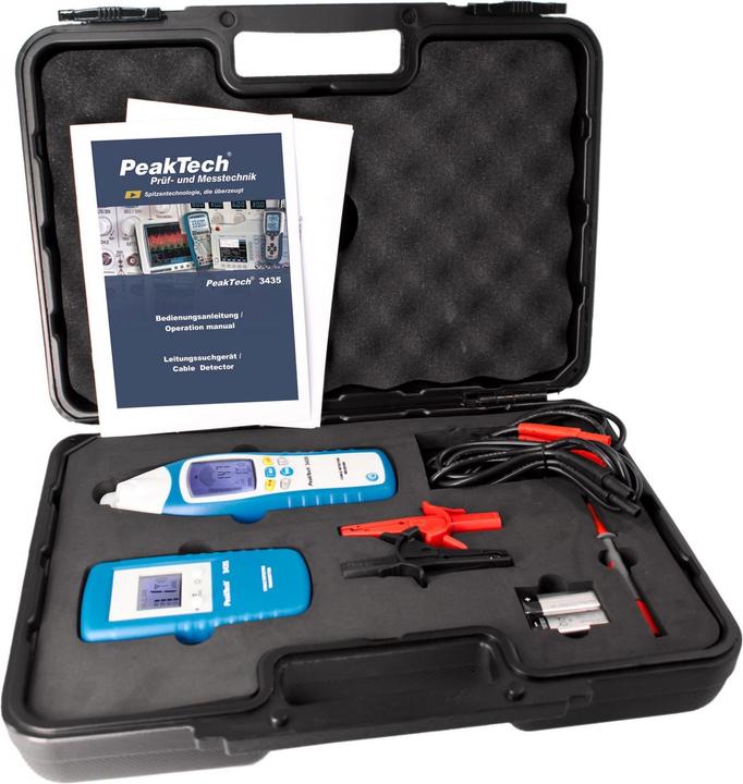 Produktbild Peaktech P 3435 Leitungssuchgerät / Stromkreisdetektor