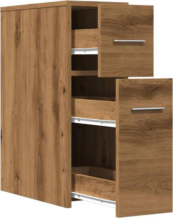Immagine prodotto VidaXL Mobile bagno stretto con rotelle