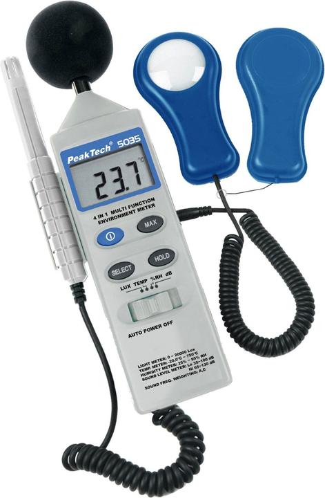 Peaktech P 5035 Multifunktions-Umweltmessgerät