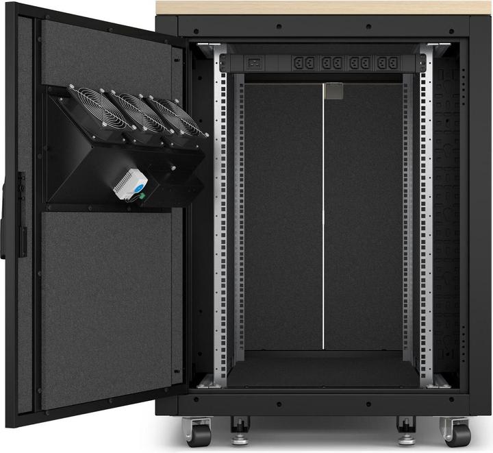 Produktbild APC Netzwerkschrank NetShelter CX AR4017IA Soundproof 17HE (17 HE, 19 Zoll Rack)