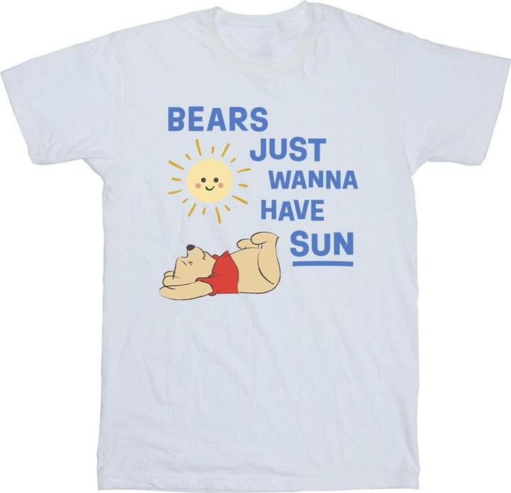 Disney Winnie The Pooh Bears Just Wanna Have Sun TShirt (S)