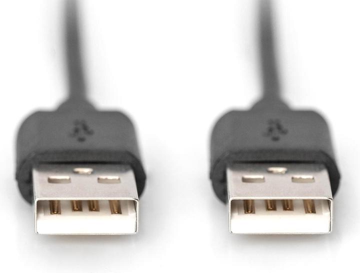 Actual product image Digitus ASSMANN USB connection cable type A St/St 1.8m USB 2.0 compatible sw (1.80 m, USB 2.0)