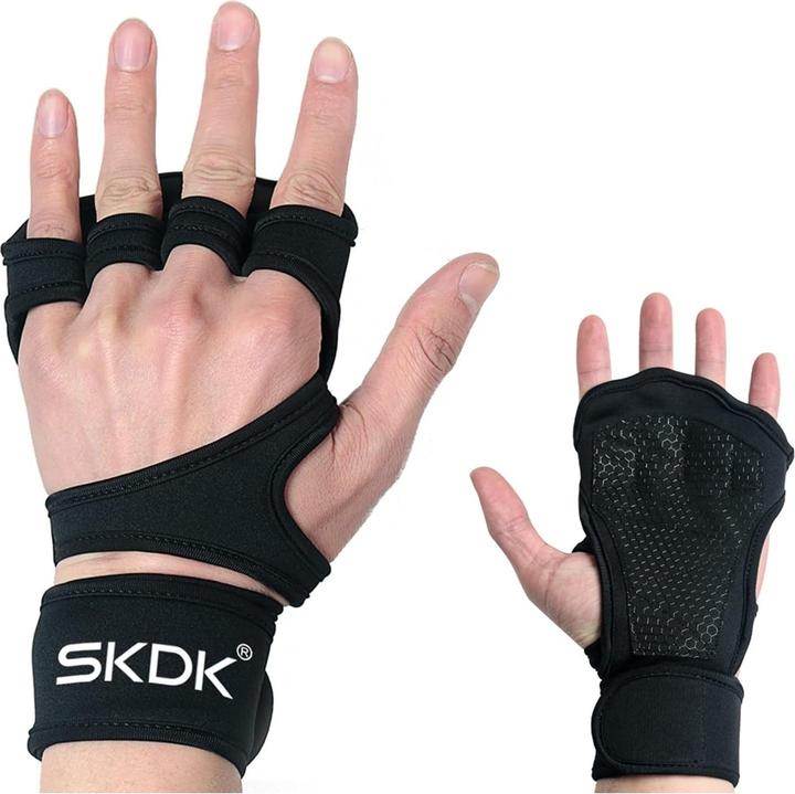 Actual product image Cbx Fitness-Handschuhe mit Handgelenkbandagen und Silikongel Grösse S (S)