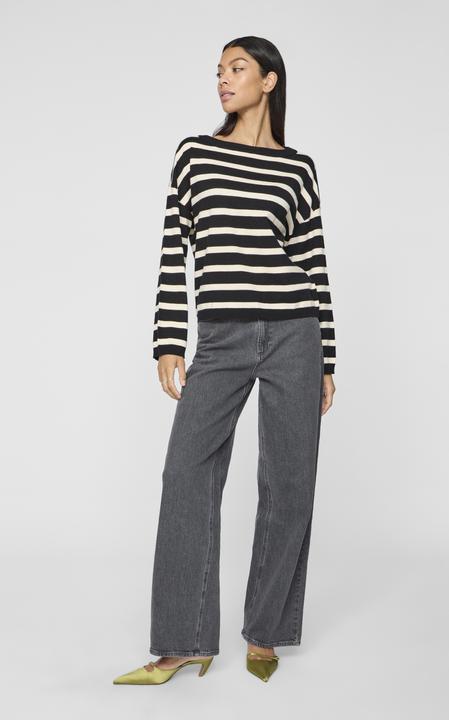 Actual product image Vila U-boat neck knitted jumper (XL)