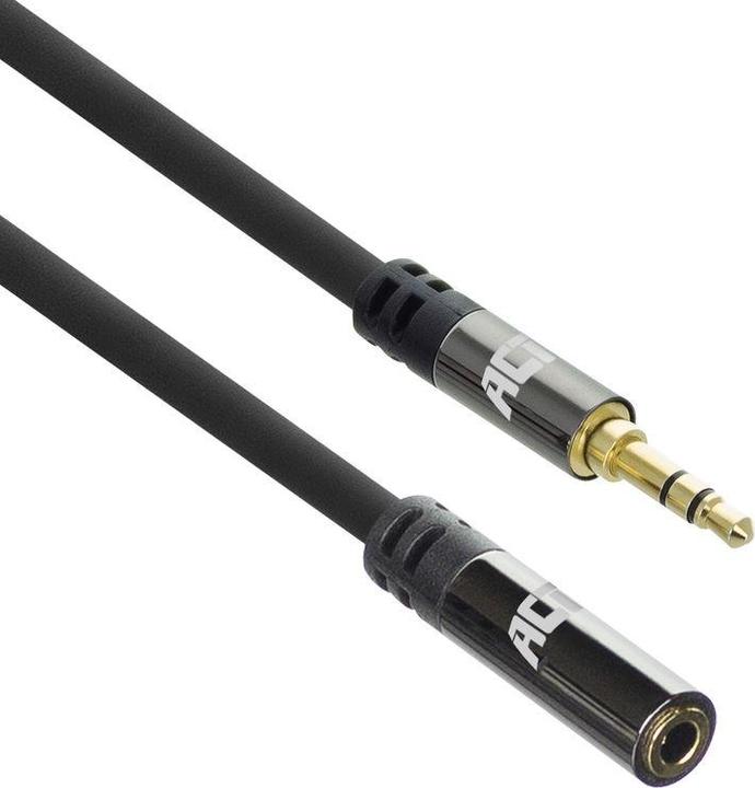 Actual product image 2 meters High Quality audio extension cable 3.5 mm stereo jack male - female (2 m, 3.5mm jack (AUX))