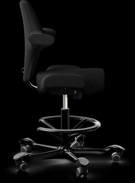 Actual product image HAG Capisco 8106 XTREME (265mm) with foot ring