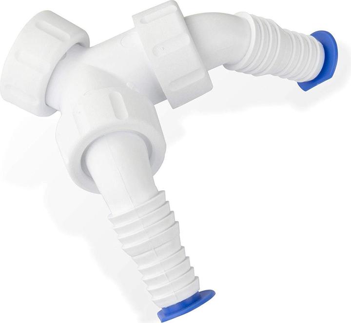 Produktbild Haas & sohn PP - Doppeltülle für Siphon Geräteanschluss Weiche 1' Zoll (1")
