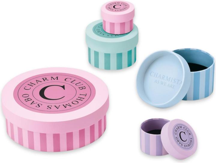 Produktbild Thomas Sabo Charm-Anhänger Vintage Herz schwarz Connect Silber (Silber 925)