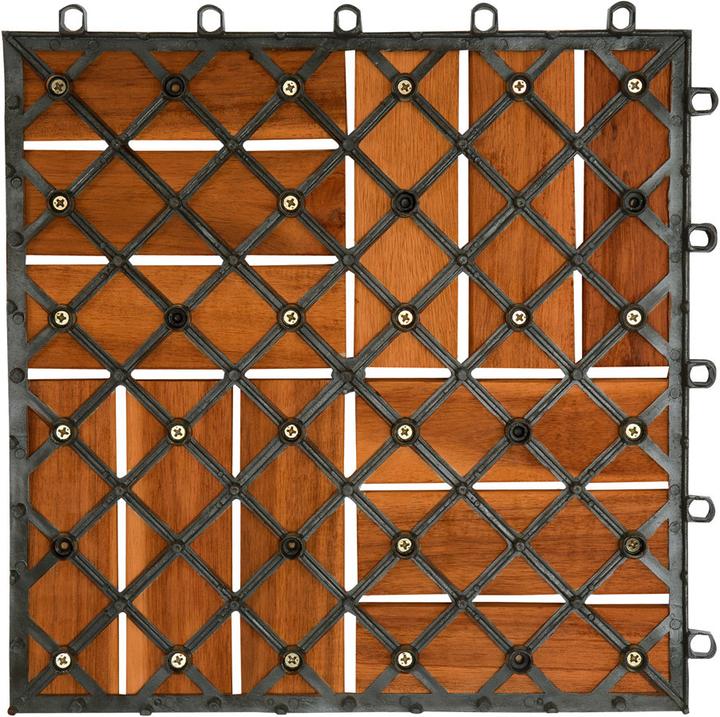 Actual product image Casaria Wood tile (1 x, 30 x 30 cm)
