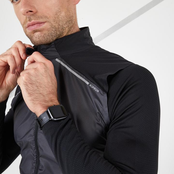 Immagine prodotto Kiprun Gilet da corsa Light da uomo, nero (XS)