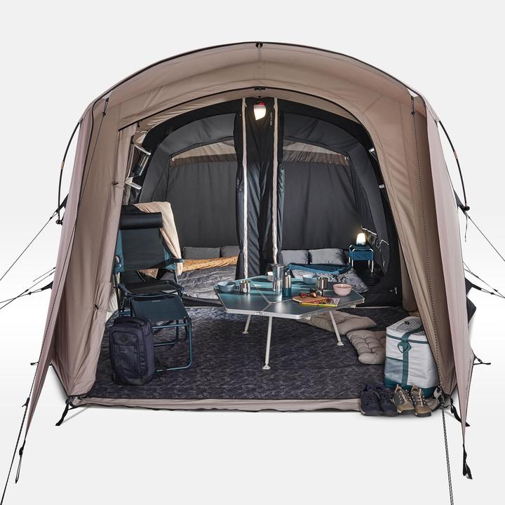Image du produit Quechua AirSeconds 4.2 Polycoton (Tente tunnel, 37.25 kg, 4 personnes)