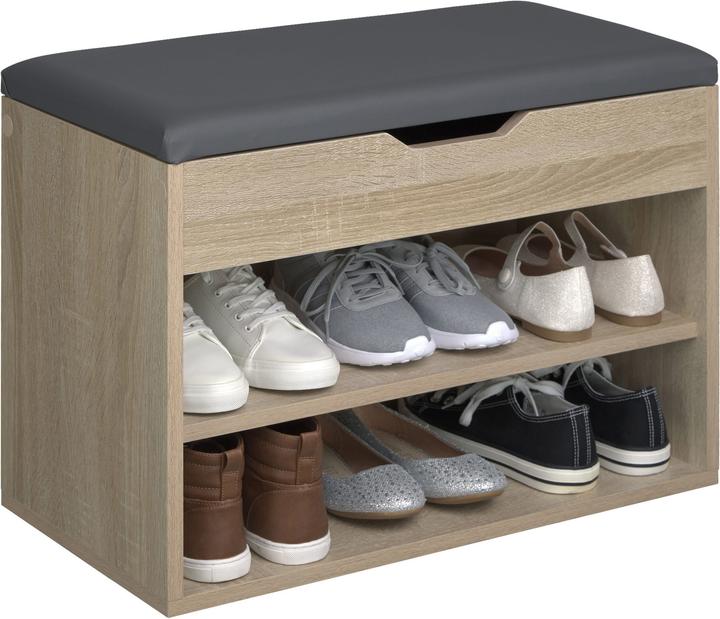 Actual product image tectake Phil (60 x 30 x 43.5 cm)