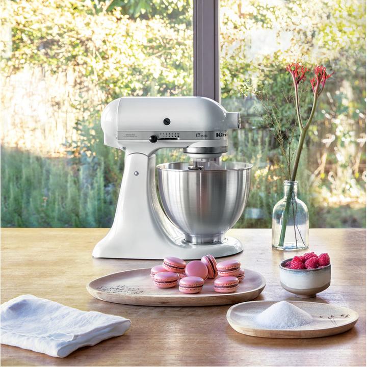 Immagine prodotto KitchenAid 5K45SSEFW Classic, Robot da cucina bianco opaco (250 W)