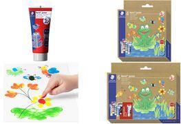 Actual product image Staedtler Finger painting color 'Noris junior (Multicoloured, 100 ml)