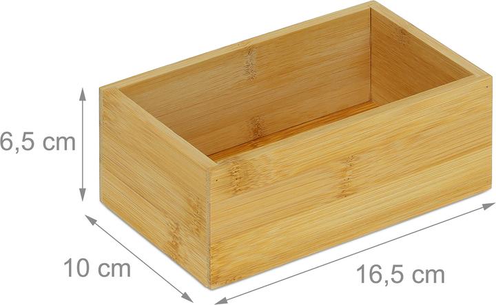 Produktbild Relaxdays Box (16.5 x 10 x 6.5 cm)
