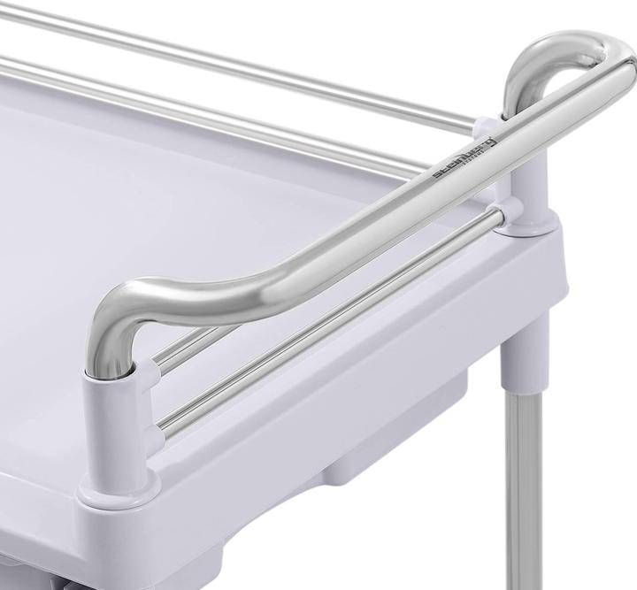 Produktbild Steinberg Laborwagen Aufbewahrungswagen Labor Rollwagen 2 Ablagen 2 Fächer 40 kg