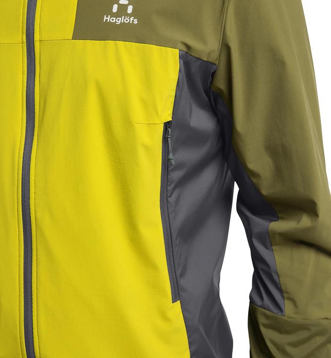 Actual product image Haglöfs L.I.M Alpha Hood Men Aurora/olive green (XL)